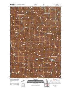 Rock Creek 2011 topographic map thumbnail