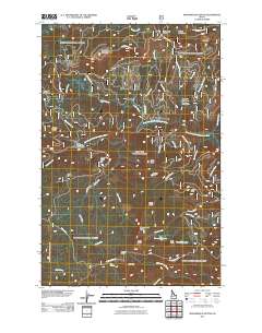 Monumental Buttes 2011 topographic map thumbnail