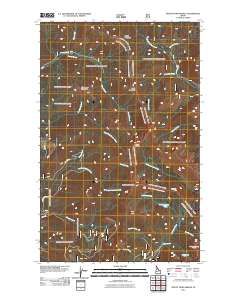 Mount Pend Oreille 2011 topographic map thumbnail