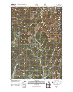 Pierce 2011 topographic map thumbnail