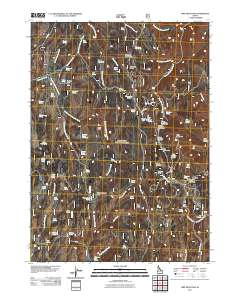 Pike Mountain 2011 topographic map thumbnail