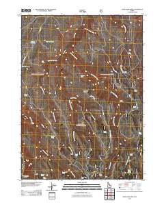 Rams Horn Ridge 2011 topographic map thumbnail