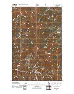 Mount Casey 2011 topographic map thumbnail
