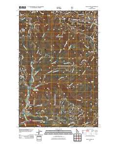 Wolf Lodge 2011 topographic map thumbnail