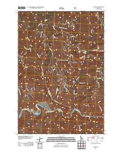 Ulysses 2011 topographic map thumbnail
