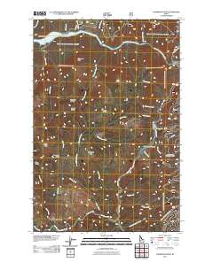 Thompson Point 2011 topographic map thumbnail