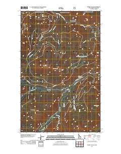 Shorty Peak 2011 topographic map thumbnail