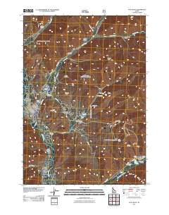 Sun Valley 2011 topographic map thumbnail