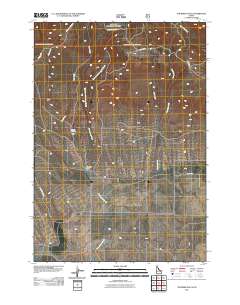 Thunder Gulch 2011 topographic map thumbnail