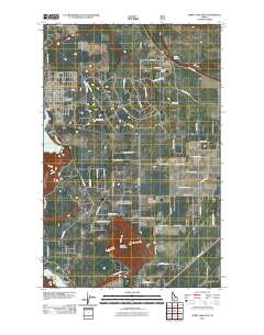 Spirit Lake East 2011 topographic map thumbnail