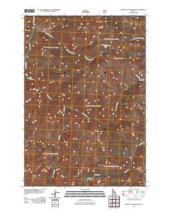 White Goat Mountain 2011 topographic map thumbnail