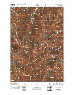 Yellow Peak 2011 topographic map thumbnail