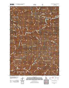 Yellowjacket 2011 topographic map thumbnail