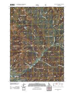 Stouts Mountain 2011 topographic map thumbnail