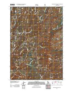 Whitehawk Mountain 2011 topographic map thumbnail