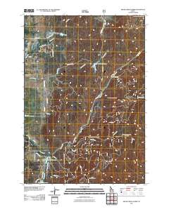 Skunk Creek Summit 2011 topographic map thumbnail