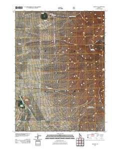 Strevell 2011 topographic map thumbnail