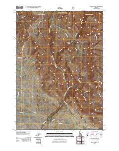 Syrup Creek 2011 topographic map thumbnail