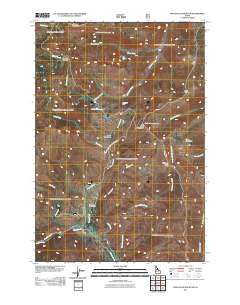 War Eagle Mountain 2011 topographic map thumbnail