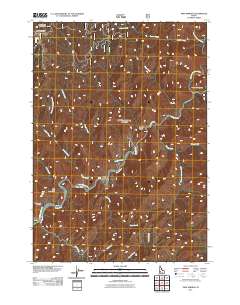 Twin Springs 2011 topographic map thumbnail
