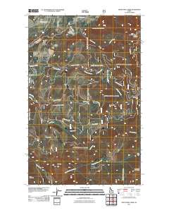 Twentymile Creek 2011 topographic map thumbnail