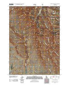 Bennett Mountain 2011 topographic map thumbnail