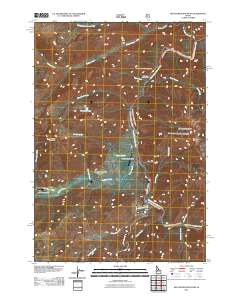 Big Soldier Mountain 2011 topographic map thumbnail