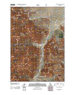 Doublespring 2011 topographic map thumbnail