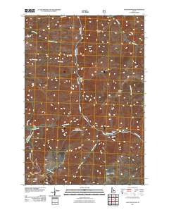 Gant Mountain 2011 topographic map thumbnail
