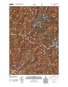 Atlanta West 2011 topographic map thumbnail