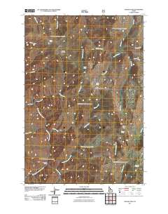 Chicken Peak 2011 topographic map thumbnail