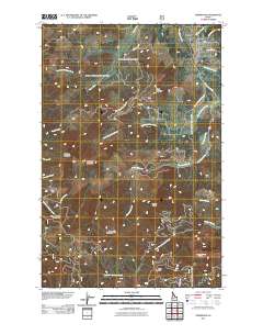 Fernwood 2011 topographic map thumbnail