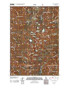 He Devil 2011 topographic map thumbnail
