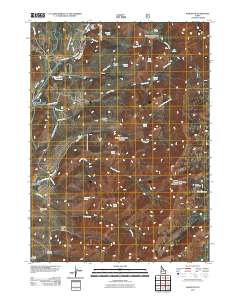Mapleton 2011 topographic map thumbnail