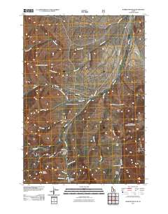 Warren Mountain 2011 topographic map thumbnail
