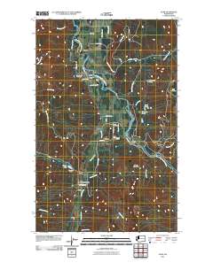 Acme 2011 topographic map thumbnail