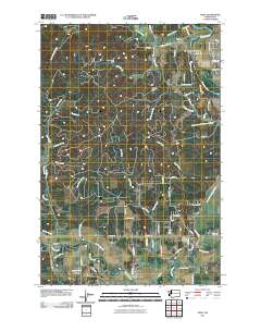 Adna 2011 topographic map thumbnail