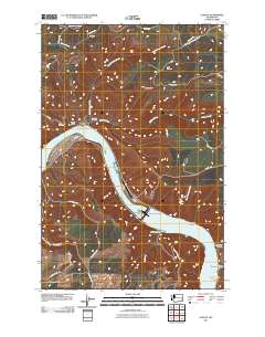 Almota 2011 topographic map thumbnail
