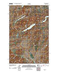 Amber 2011 topographic map thumbnail