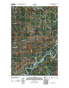 Anderson Creek 2011 topographic map thumbnail