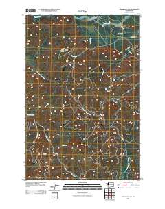 Anderson Lake 2011 topographic map thumbnail