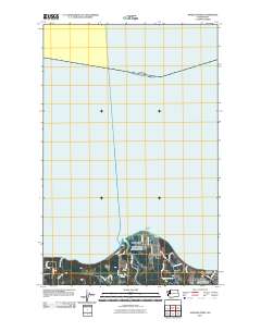 Angeles Point 2011 topographic map thumbnail