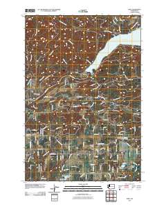 Ariel 2011 topographic map thumbnail
