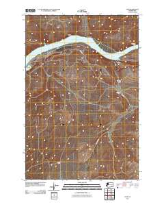 Ayer 2011 topographic map thumbnail