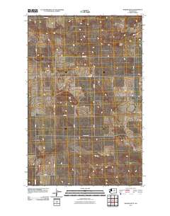 Barnes Butte 2011 topographic map thumbnail