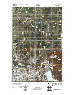 Bellingham North 2011 topographic map thumbnail