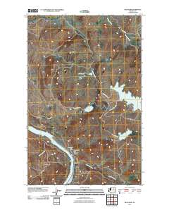Belvedere 2011 topographic map thumbnail