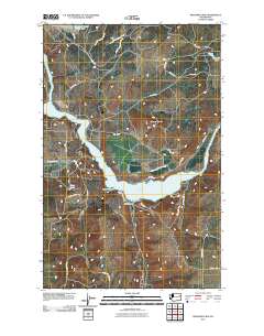 Benjamin Lake 2011 topographic map thumbnail