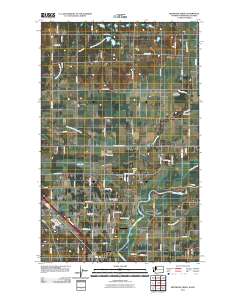 Bertrand Creek 2011 topographic map thumbnail