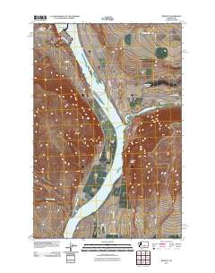 Beverly 2011 topographic map thumbnail